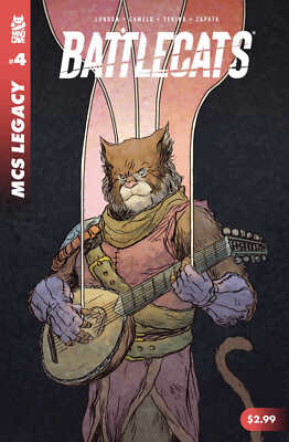 Mad Cave Studios Legacy Battlecats #4 Cover B Lonergan