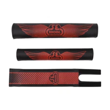 SE BIKES WING FADE BMX Padset BLACK/RED