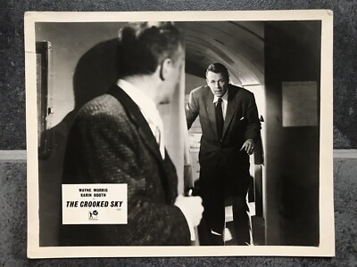 THE CROOKED SKY Original Vintage 57 Film Film Foto WAYNE MORRIS ANTON DIFFRING