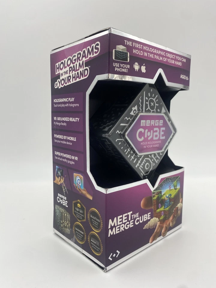 Meet The Merge Cube AR / VR Virtual Apps & Games IPhone Android Holographic Fun. - Image 4 of 4