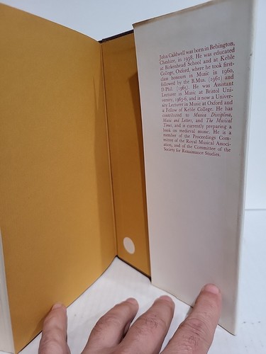 English Keyboard Music Before the Nineteenth Century, Caldwell 1973 1st Ed HC/DJ - Foto 8 di 10