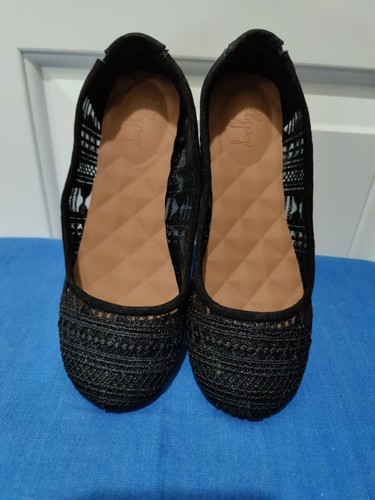 NWOT Jellypop Shoes RHODES Black Flat Slip On Women's Sz 6M - Picture 7 of 7