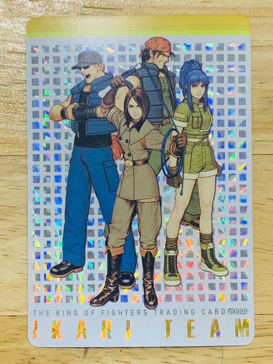 KOF 2000 Card SNK IKARI TEAM LEONA RALF CLAKR WHIP KOF-13 F/S | eBay