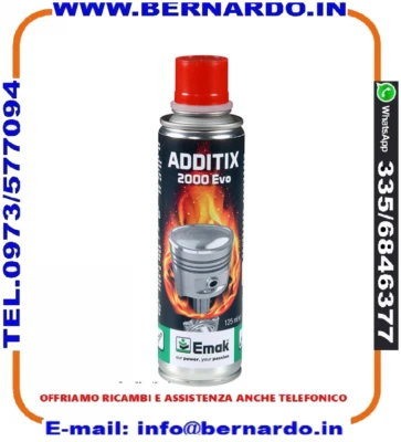 OLEO-MAC 001000972A Additivo speciale per benzine ADDITIX 2000 EVO Flacone da 125 ml