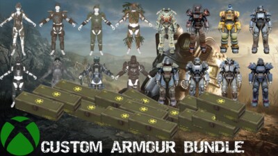 Fallout 76 Custom 3* Armour Bundle (nur Xbox)