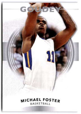 2022 Upper Deck Goodwin Champions Goudey #G42 Michael Foster Basketball 