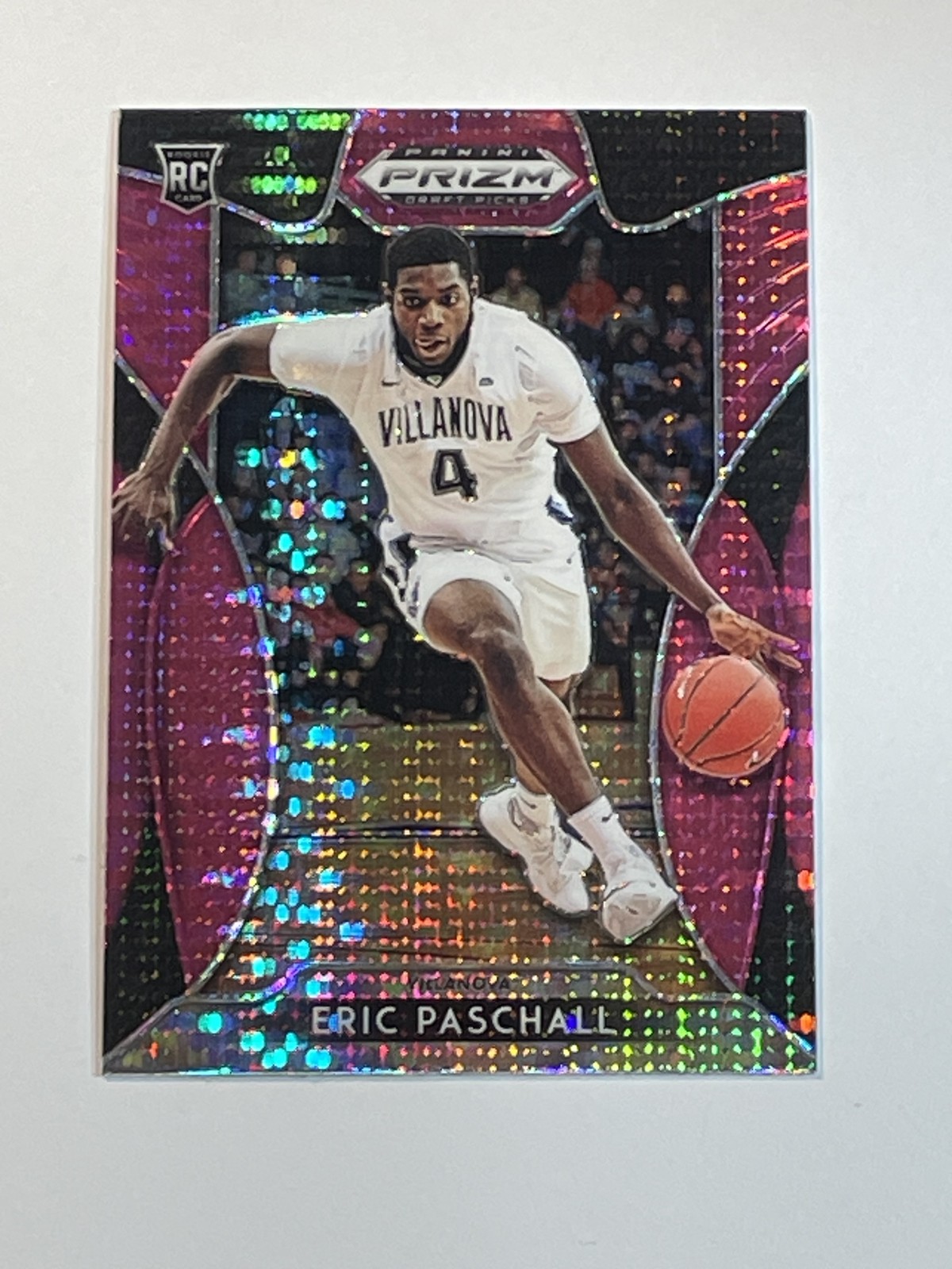2019 Panini Prizm Draft Picks Eric Paschall #40 Prizms Pink Pulsar
