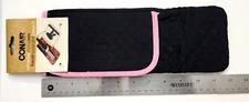 CONAIR Universal Styling Iron Heat Resistant Pouch Model C3 Black and Pink