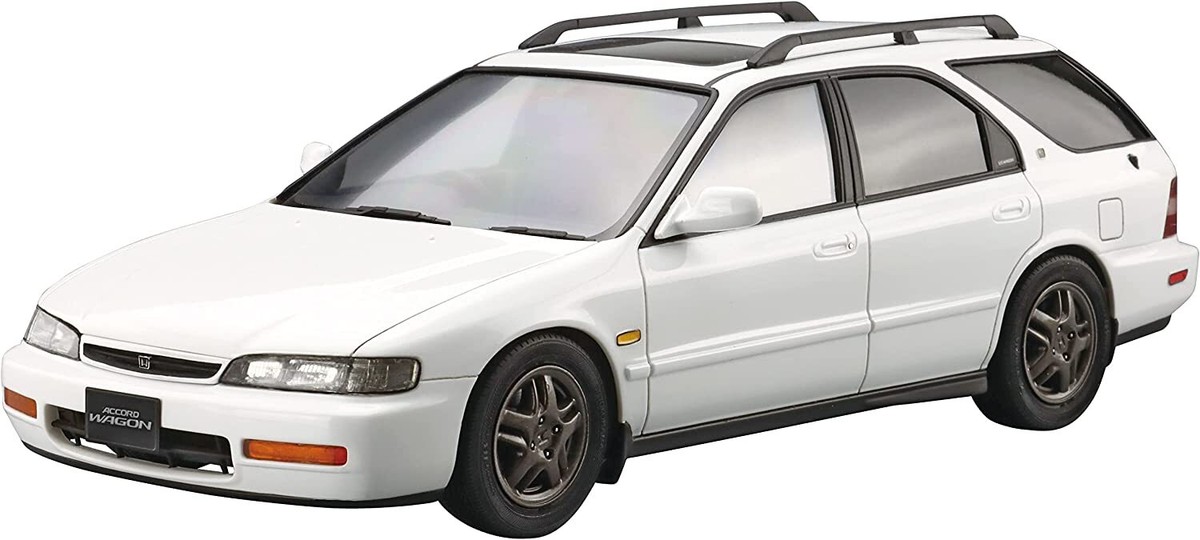 AOSHIMA 1/24 The Model Car No.76 HONDA CF2 ACCORD WAGON SiR
