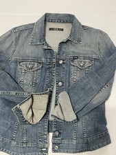 Gas Jeans Women Light Blue Denim Jacket Size Small