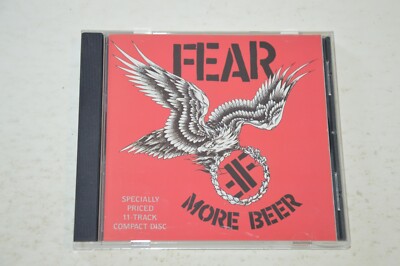 CD: FEAR More Beer Original 1988 CD Lee Ving Philo Cramer
