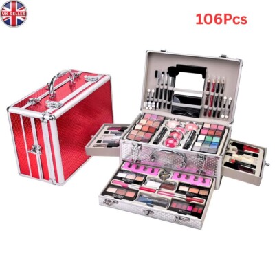 106-teiliges professionelles Make-up Artist Kit Kosmetik Set Beauty Accessoires Werkzeug Frauen