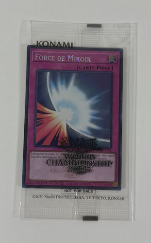 Yugioh Mirror Force French WCS 2025 Promo Card New - Picture 1 of 10