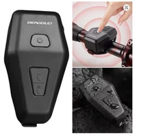 Electric Bike Bell & Anti-Theft Alarm Horn Waterproof Electronic Bicycle