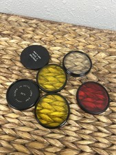 Vintage Lot of 4 Assorted 52mm Vivitar/Kamero/Spiratone Camera Lens Filters