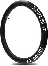 2.25/2.50-17 Inner Tube Tire Traight Valve Stem 70/100-17 Tube Compatible wit...