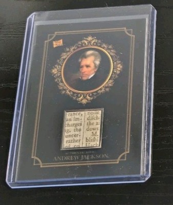 Andrew Jackson 2024 Pieces of the Past