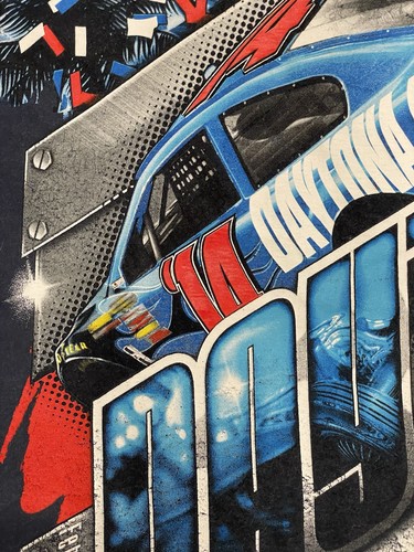 T-shirt double face Chase Authentics 2014 Daytona 500 stampa all over NASCAR XL - Foto 18 di 23