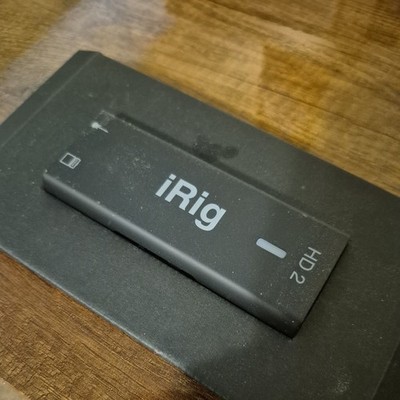 IK Multimedia iRig HD 2 Digital Guitar Interface for IOS/USB