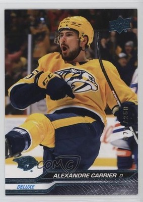 2023-24 Upper Deck Series 1 Deluxe 79/250 Alexandre Carrier #103 g5i