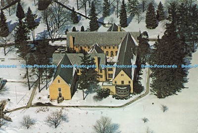 D226380 Michigan Bloomfield Hills Luftaufnahme von Manresa Jesuit Retreat House Ol