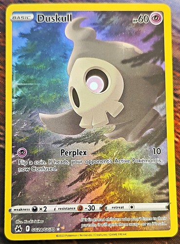 Duskull GG28/GG70 Crown Zenith Galarian Gallery UR Holo Eng Basic 60 HP