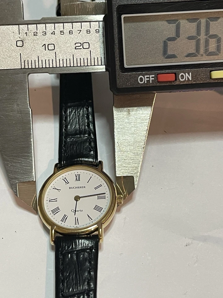 BUCHERER ШВЕЙЦАРСКИЙ ЛЕДИ 23,6 ММ КВАРЦ ХОРОШАЯ РАБОТА - Изображение 2 из 4