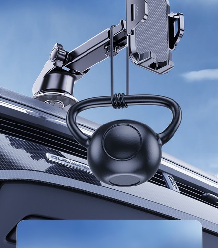 In Car Phone Holder Rotatable Car Mobile Phone Suction Universal Mount Dash - Photo 4 sur 9