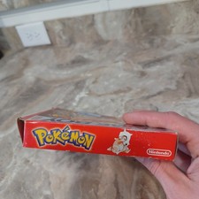 Authentic Pokemon Red Version Gameboy CIB