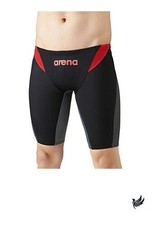FINA Approved arena Men's AQUA ADVANCED Racing Swimsuit Half Spats Size O