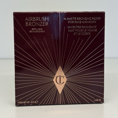 Charlotte Tilbury Airbrush Bronzer Matte Pressed Powder 2 Medium/Warm NIB!
