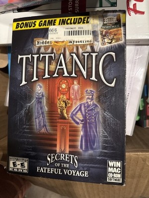 Titanic Secrets of the Fateful Voyage PC Game NEW SEALED Bonus Game