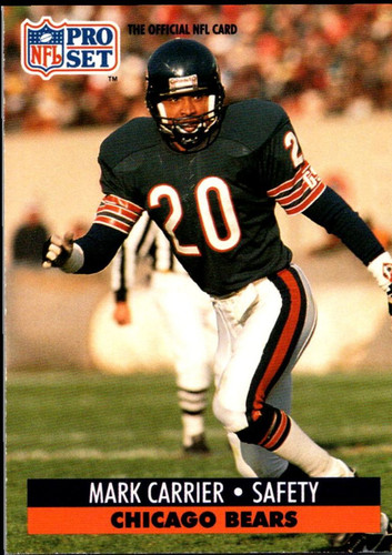 1991 Pro Set Mark Carrier Chicago Bears #101 - Picture 1 of 2