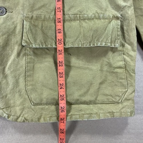 Vtg 60s Bullseye Bill Hunting Jacket Tan Duck Canvas - Mens L - like carhartt image 14