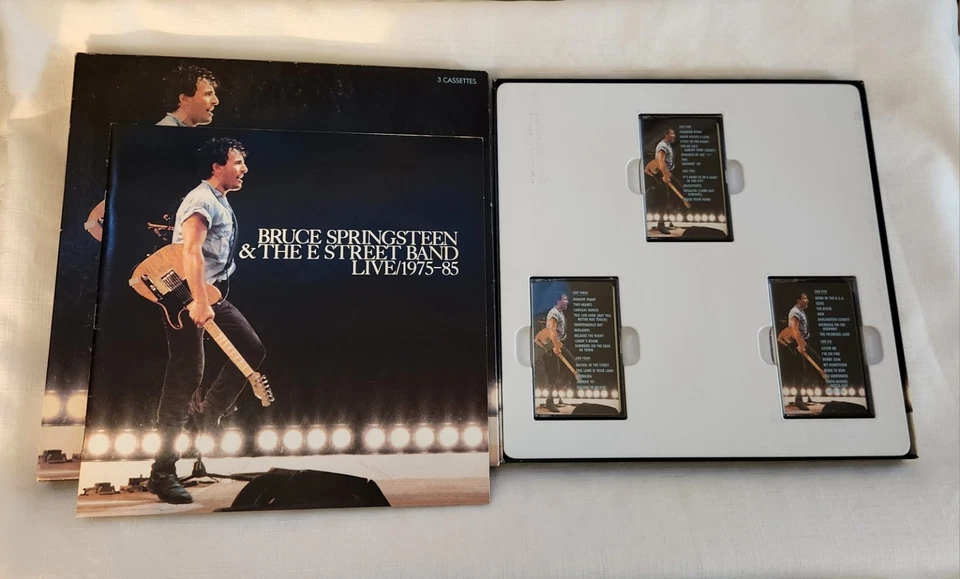 Bruce Springsteen & The E Street Band Live 1975-1985 Cassette Box Set 1986 CBS  - Image 3 of 4