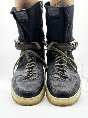 NIKE × ACRONYM / ハイカットスニーカー/27cm/BLK/649941-003// Size 12 - Acronym x NikeLab Air Force Downtown 1 SP High Black