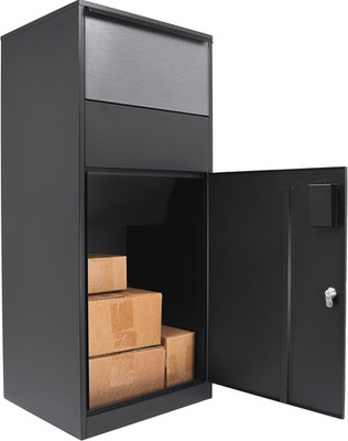Secure Steel Drop Box for Porch with Tamper-Resistant Slot & Key Lock