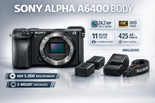 📷 Sony Alpha A6400 Body | 24MP 4K | Spiegellosse Kamera Camera | Top Händler ✅