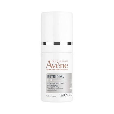 Avène Retrinal EYES Advanced 3-In-1 Eye 0.5 Fl Oz (Pack of 1), Translucent