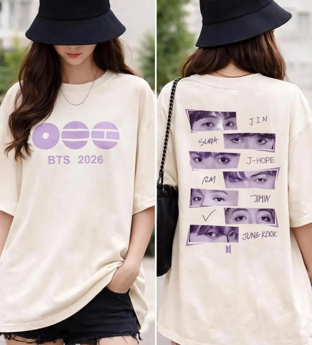 BTS World Tour 2026 Concert Kpop Bangtan Fan Gifts T-Shirt | eBay