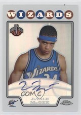 2008-09 Topps Chrome Refractor 397/476 JaVale McGee #237 Auto 0x1n