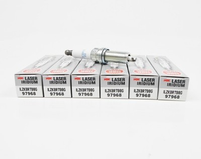 6x Zündkerze NGK 97968 ILZKBR7B8G für BMW N54 -> ersetzt 95770  u. NGK 5992 - 
