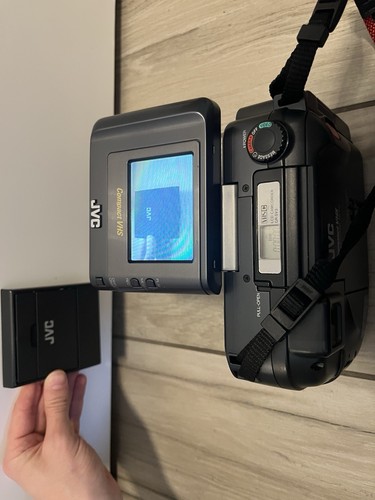 ✅JVC GR-SV3 - Camcorder -  VHS Video Kamera - Selfi Video Camera! Ultra Cool✅ - Bild 15 von 24