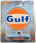2021 HOT WHEELS  PREMIUM CAR CULTURE VINTAGE FUELS GULF  '83 CHEVY SILVERADO