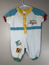 Vintage baby boy baseball outfit 6-9 months