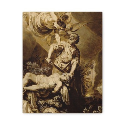 Pieter Lastman - Het offer van Abraham - c. 1612 - Canvas Wall Art