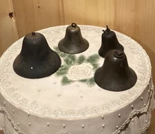 4vtg Farmhouse Style Bells. Primitive Bells