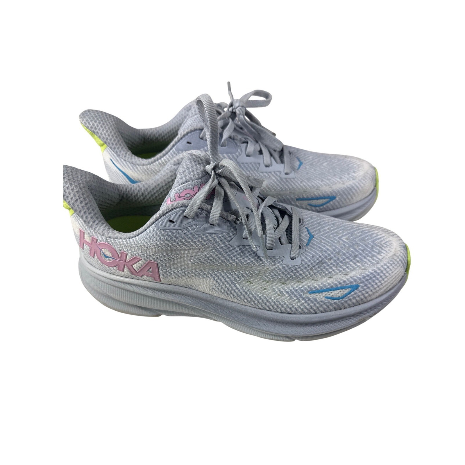 HOKA Clifton 9 Women's 9.5B Blue Running Shoes Lightweight Athletic Sneaker thumbnail 8