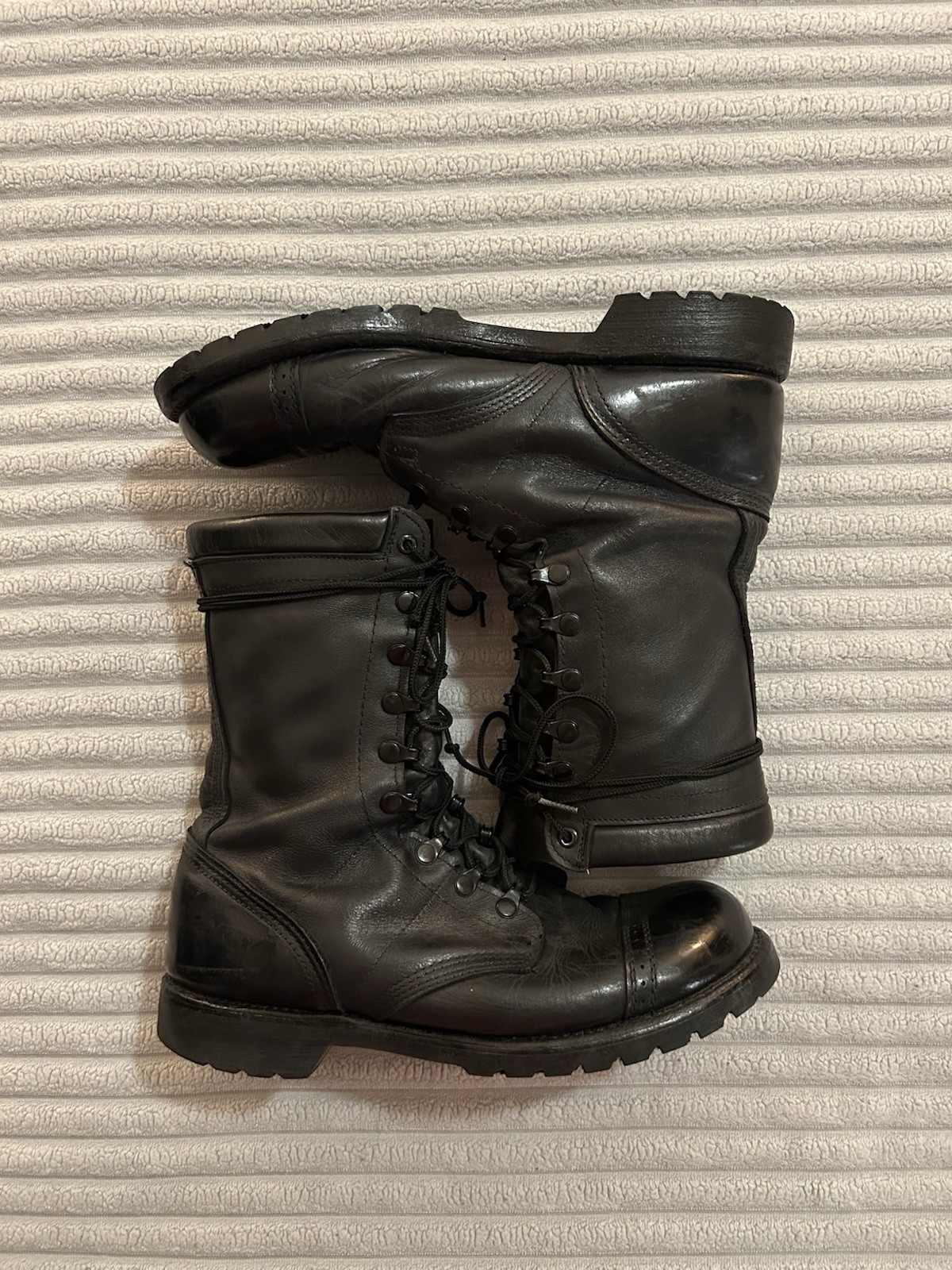 Corcoran 1500 Men's Size 10 Leather Jump Boots Military Uniform Black USA