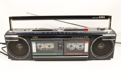 AIWA CS-W550U, AM/FM/dual cassette boombox. (ref K 296) | eBay